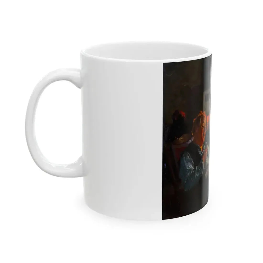 Elderly Couple - White Coffee Mug - Go Mug Yourself
