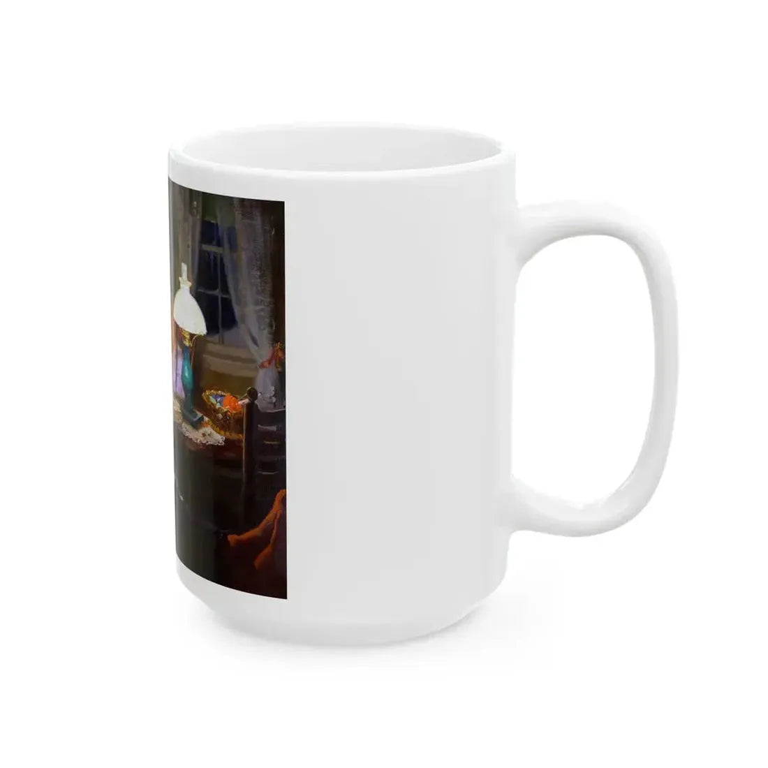 Elderly Couple - White Coffee Mug - Go Mug Yourself