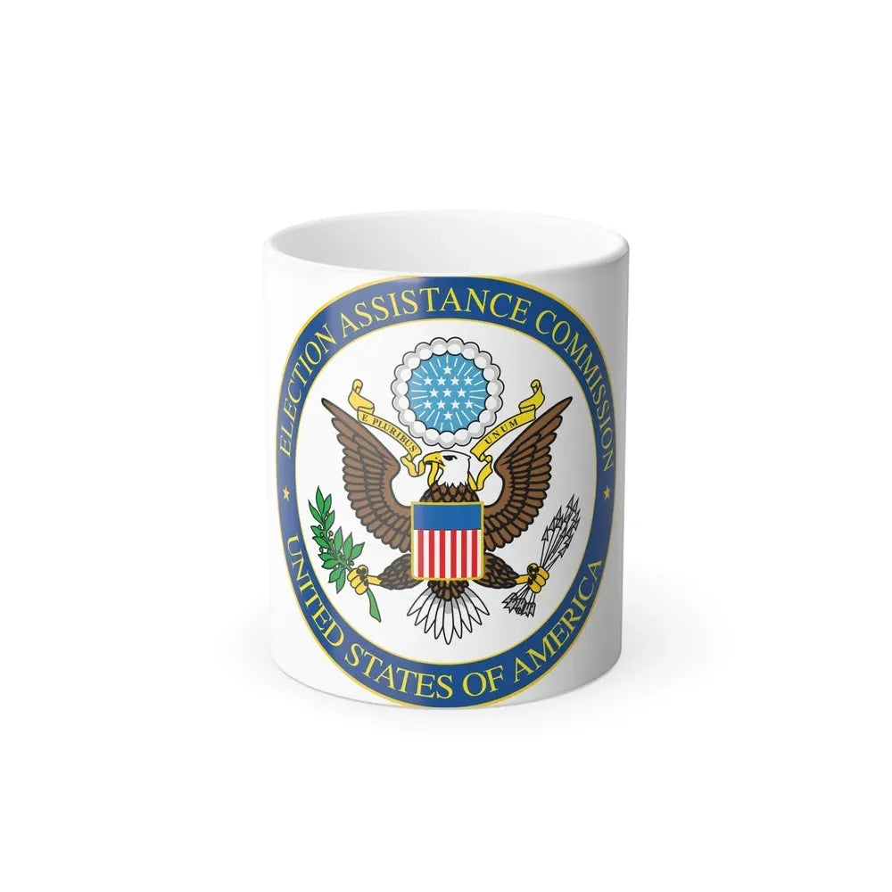 Election Assistance Commission - Color Changing Coffee Mug 11oz - Go Mug Yourself