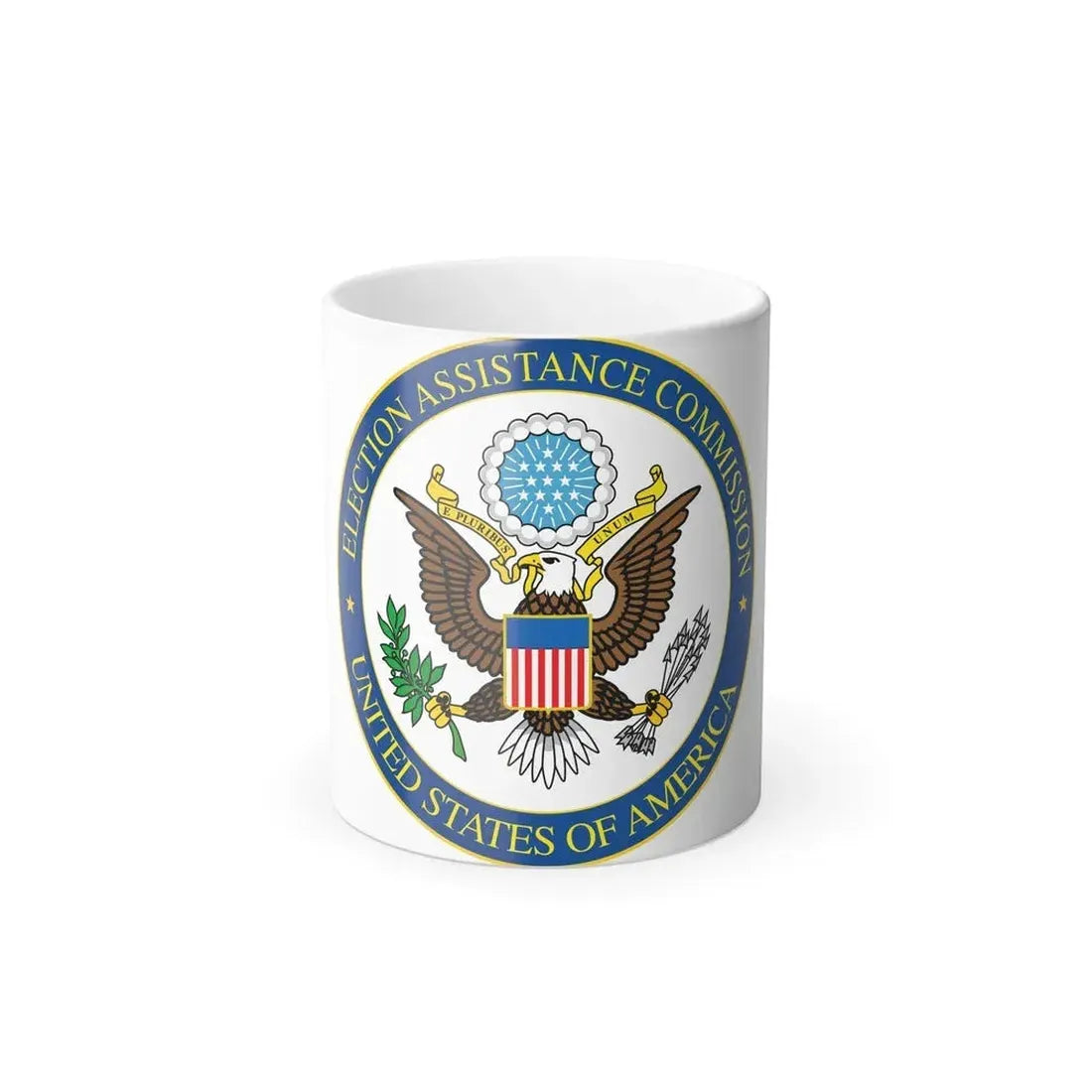Election Assistance Commission - Color Changing Coffee Mug 11oz - Go Mug Yourself
