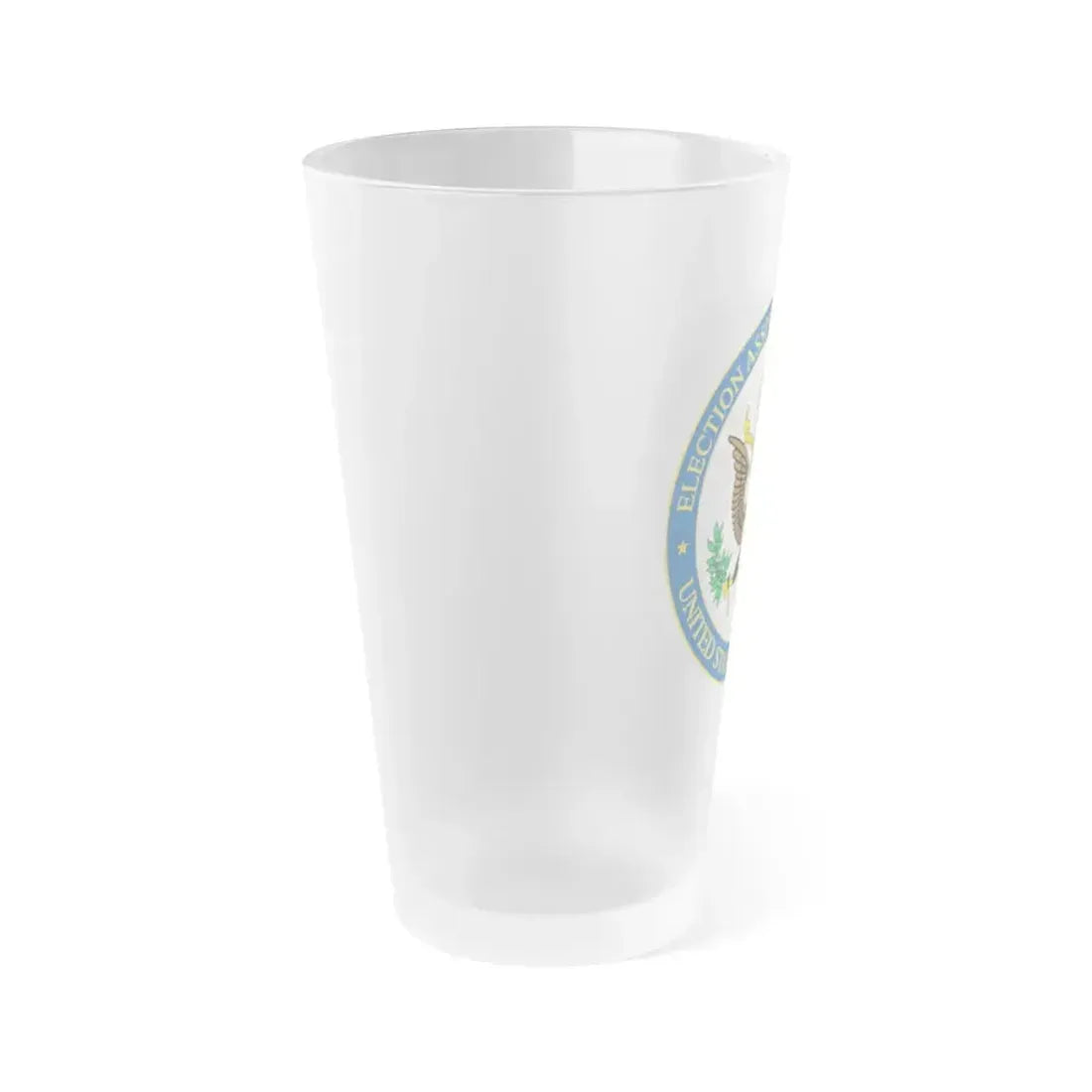 Election Assistance Commission - Frosted Pint Glass 16oz - Go Mug Yourself