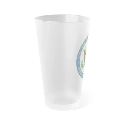 Election Assistance Commission - Frosted Pint Glass 16oz - Go Mug Yourself