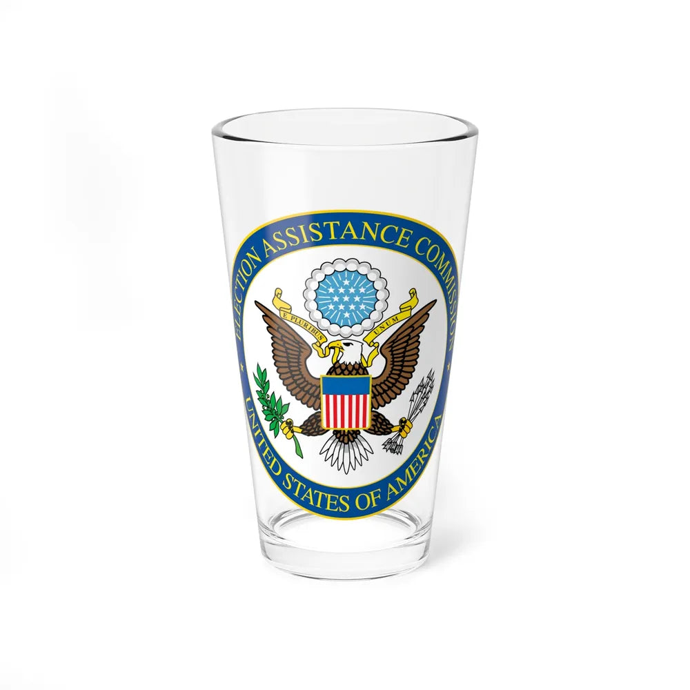 Election Assistance Commission - Pint Glass 16oz-16oz-Go Mug Yourself