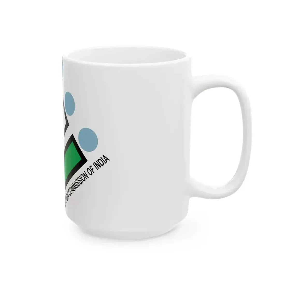 Election Commission of India Logo (India) White Coffee Mug - Go Mug Yourself