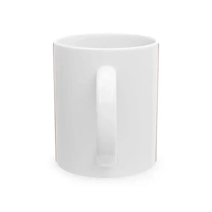 Electoral flag of the National Peasants Party as reportedly used in Bessarabia in 1930 (Moldova) White Coffee Mug - Go Mug Yourself