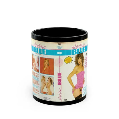 ELECTRIC BLUE (VHS COVER) - Black Coffee Mug 11oz - Go Mug Yourself