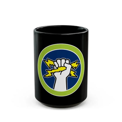 Electricity (Boy Scout Merit Badge) Black Coffee Mug 15oz - Go Mug Yourself