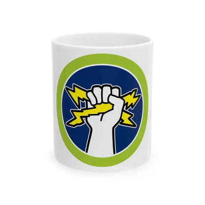 Electricity (Boy Scout Merit Badge) White Coffee Mug 11oz - Go Mug Yourself