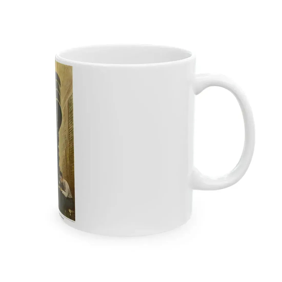 Electron Microscope, 1945 - White Coffee Mug - Go Mug Yourself