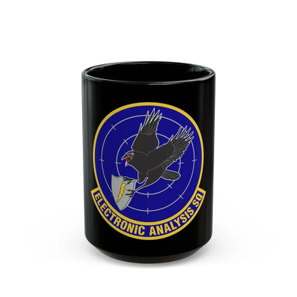 Electronic Analysis Squadron (U.S. Air Force) Black Coffee Mug-15oz-Go Mug Yourself