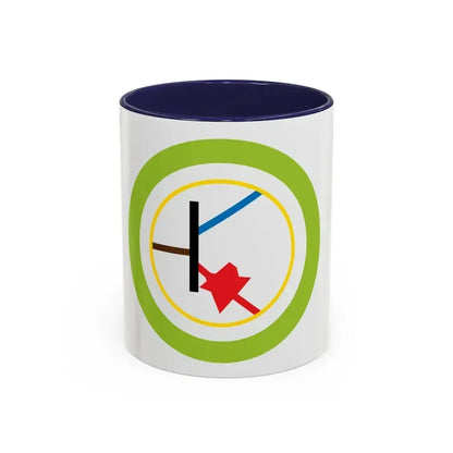 Electronics (Boy Scout Merit Badge) Accent Coffee Mug 11oz Navy - Go Mug Yourself
