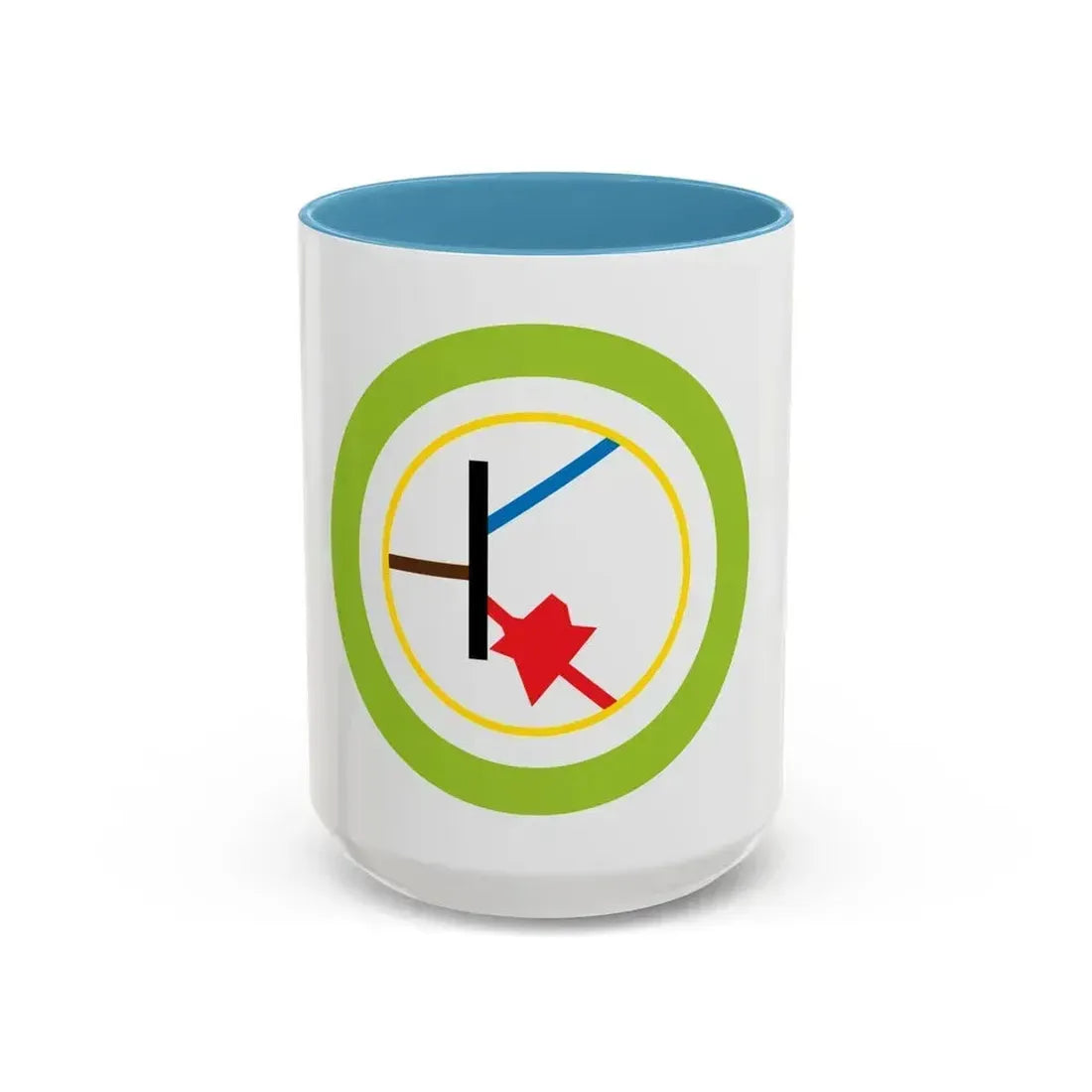 Electronics (Boy Scout Merit Badge) Accent Coffee Mug 15oz Light Blue - Go Mug Yourself