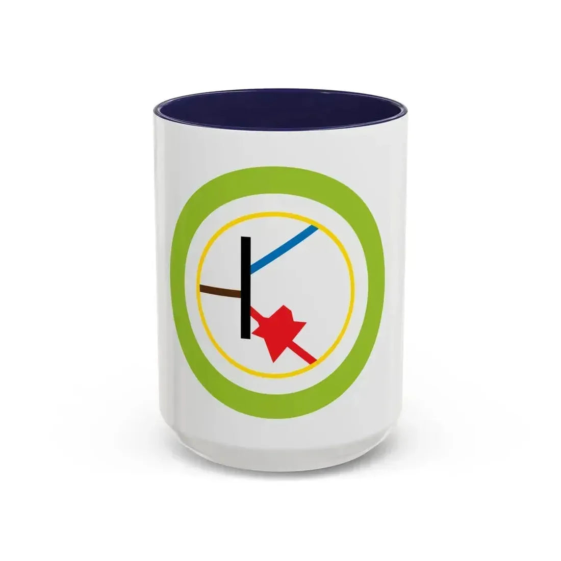 Electronics (Boy Scout Merit Badge) Accent Coffee Mug 15oz Navy - Go Mug Yourself