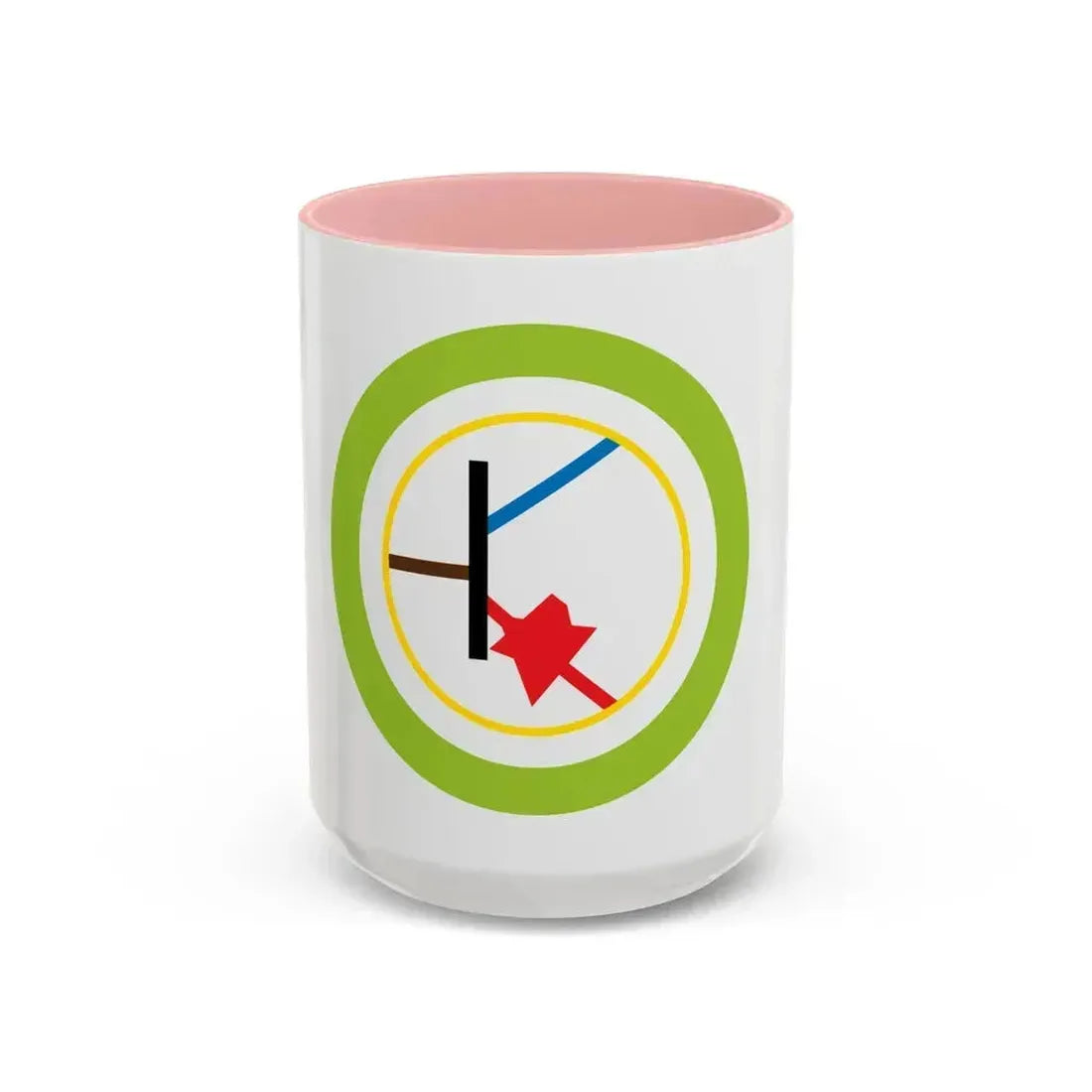 Electronics (Boy Scout Merit Badge) Accent Coffee Mug 15oz Pink - Go Mug Yourself