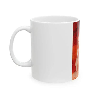 Elegant Woman - White Coffee Mug - Go Mug Yourself