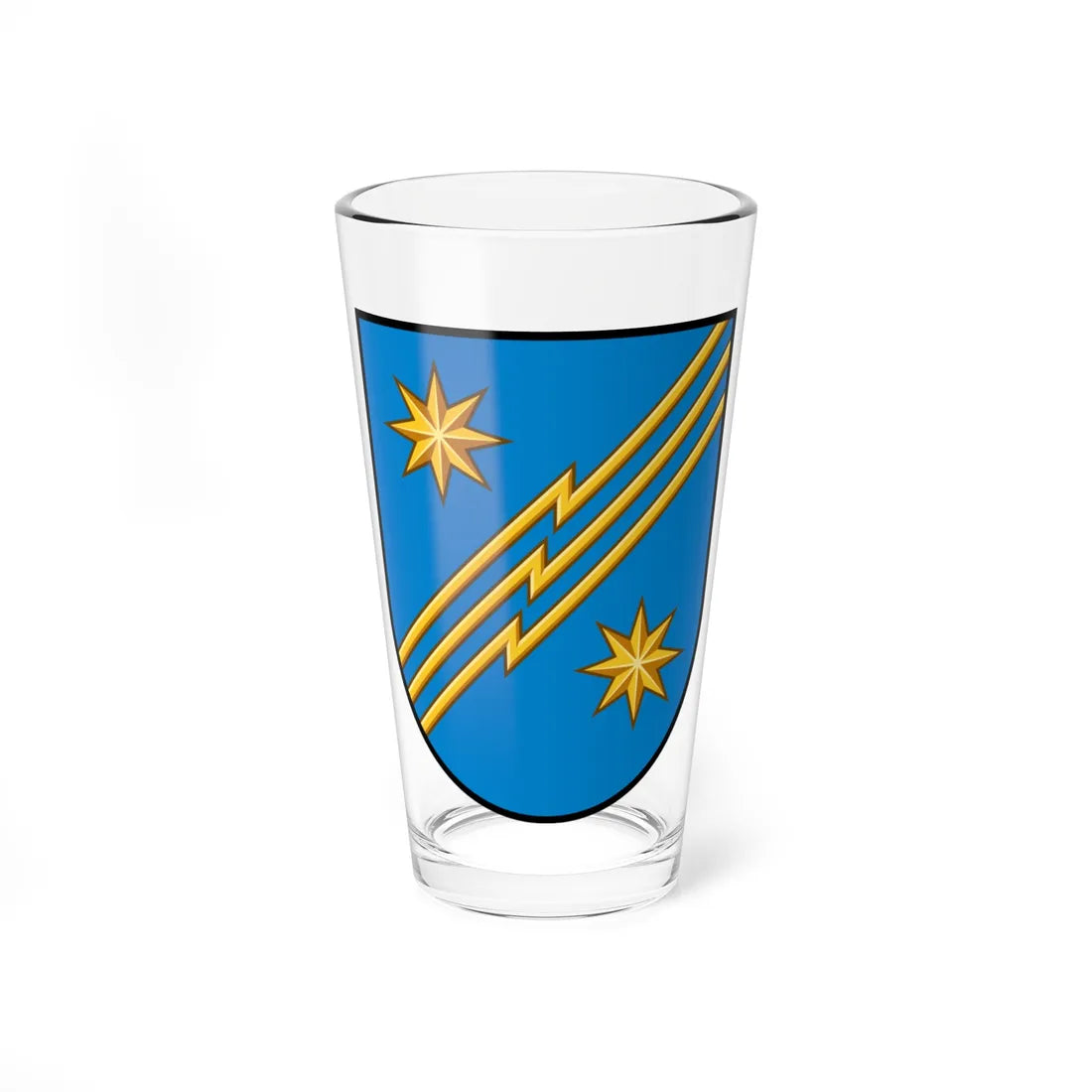 Elektrenai COA (Lithuania) (Coat of Arms) Pint Glass 16oz 16oz - Go Mug Yourself