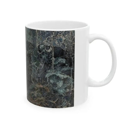 Elephant Story, The American Magazine story illustrations, July, December 1914 - White Coffee Mug - Go Mug Yourself