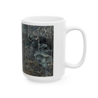 Elephant Story, The American Magazine story illustrations, July, December 1914 - White Coffee Mug - Go Mug Yourself