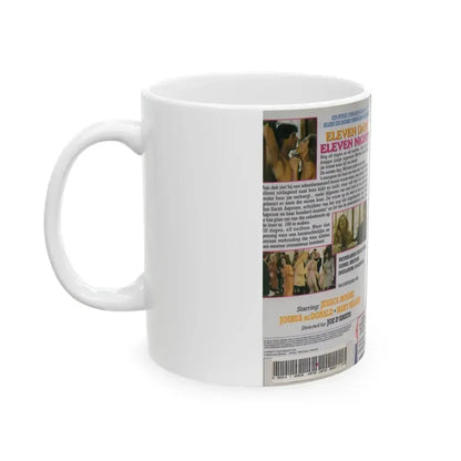 ELEVEN DAYS ELEVEN NIGHTS (VHS COVER) - White Coffee Mug - Go Mug Yourself