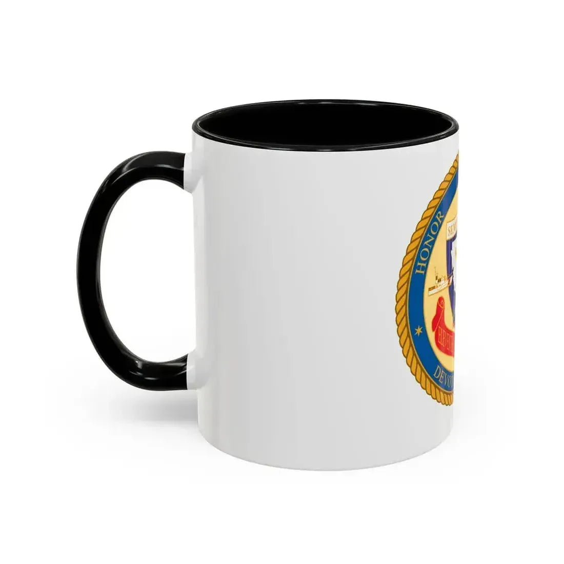 ELEVENTH COAST GUARD DISTRICT (U.S. Coast Guard) Accent Coffee Mug - Go Mug Yourself