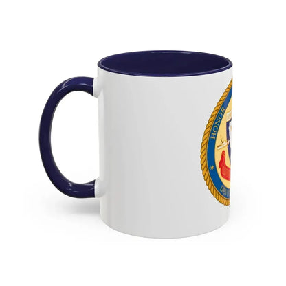 ELEVENTH COAST GUARD DISTRICT (U.S. Coast Guard) Accent Coffee Mug - Go Mug Yourself