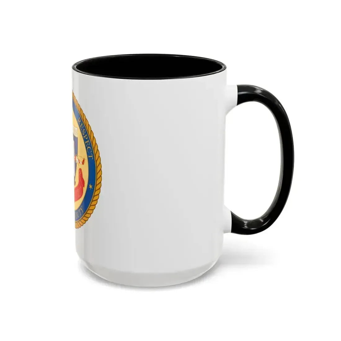 ELEVENTH COAST GUARD DISTRICT (U.S. Coast Guard) Accent Coffee Mug - Go Mug Yourself