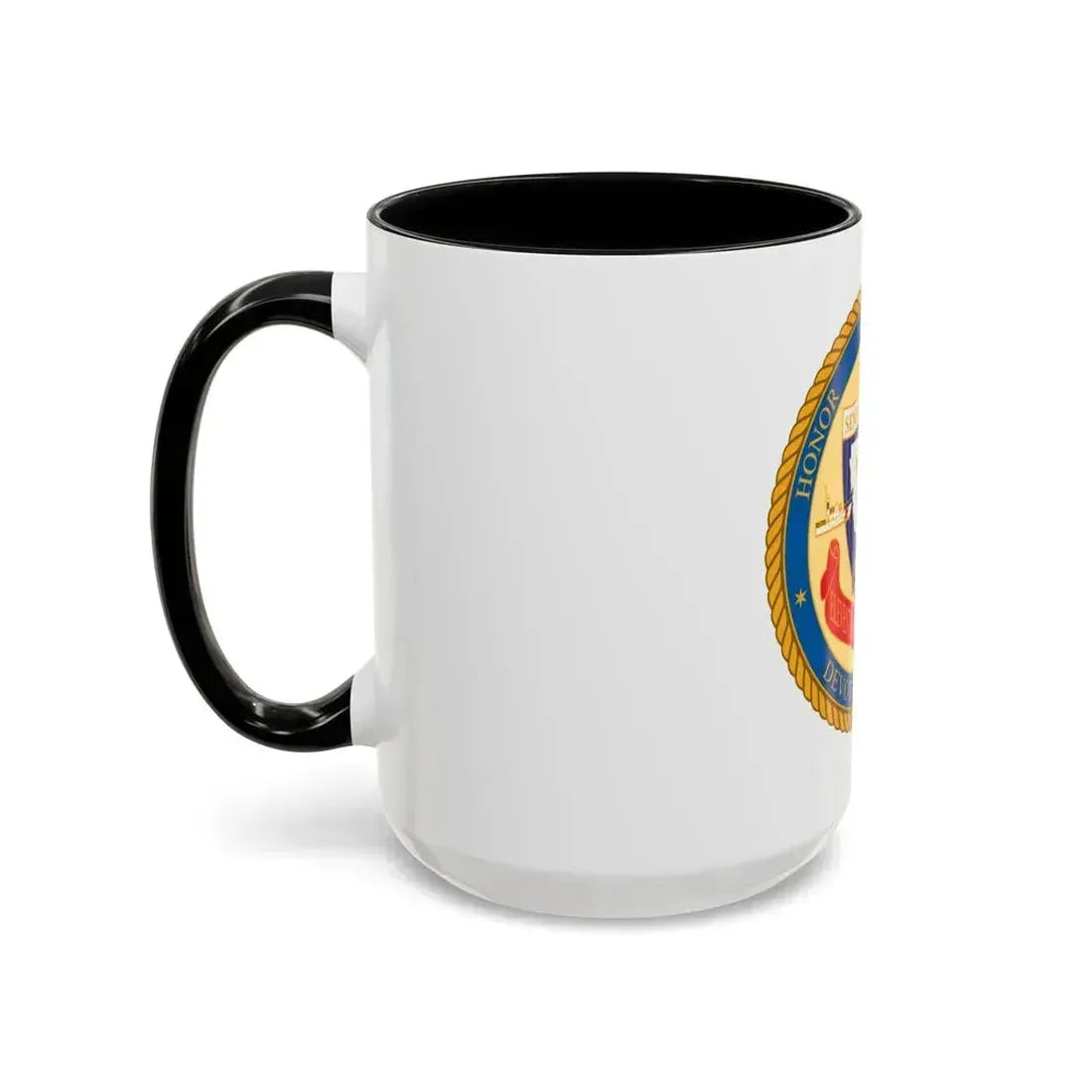 ELEVENTH COAST GUARD DISTRICT (U.S. Coast Guard) Accent Coffee Mug - Go Mug Yourself