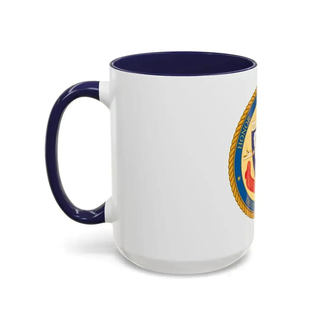 ELEVENTH COAST GUARD DISTRICT (U.S. Coast Guard) Accent Coffee Mug - Go Mug Yourself