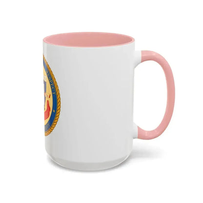 ELEVENTH COAST GUARD DISTRICT (U.S. Coast Guard) Accent Coffee Mug - Go Mug Yourself
