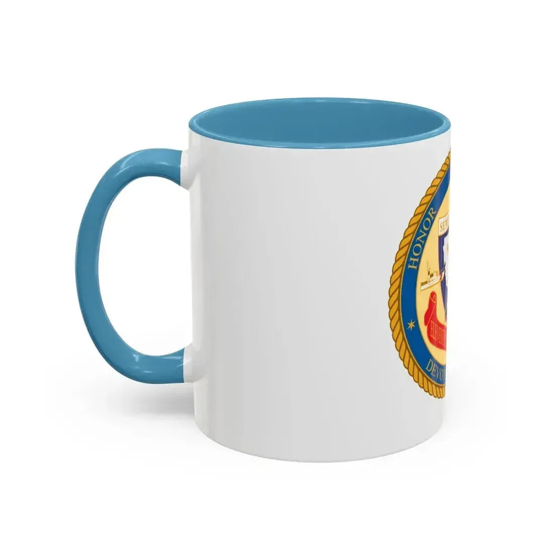 ELEVENTH COAST GUARD DISTRICT (U.S. Coast Guard) Accent Coffee Mug - Go Mug Yourself