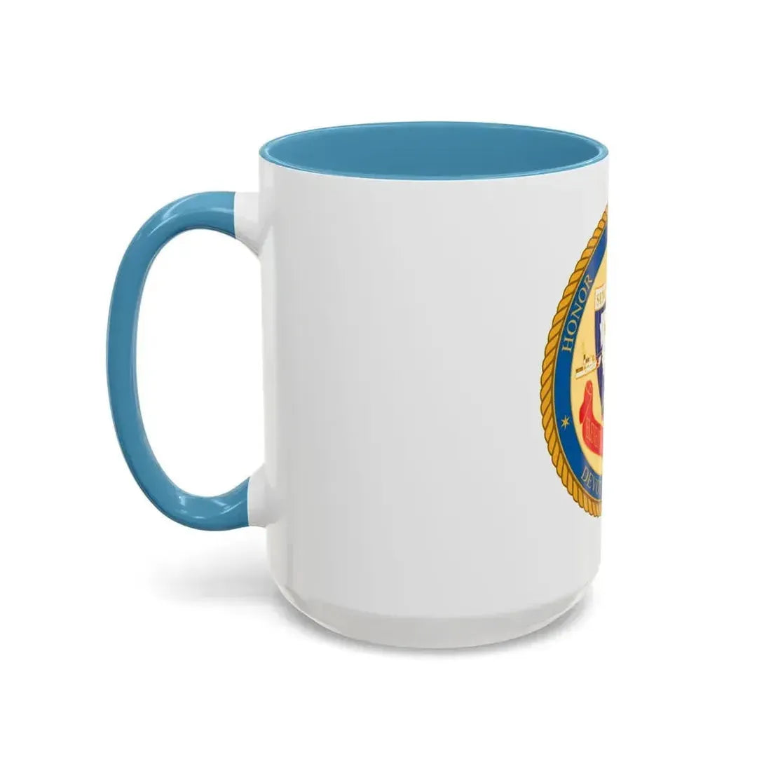 ELEVENTH COAST GUARD DISTRICT (U.S. Coast Guard) Accent Coffee Mug - Go Mug Yourself
