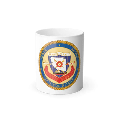 ELEVENTH COAST GUARD DISTRICT (U.S. Coast Guard) Color Changing Coffee Mug 11oz - Go Mug Yourself