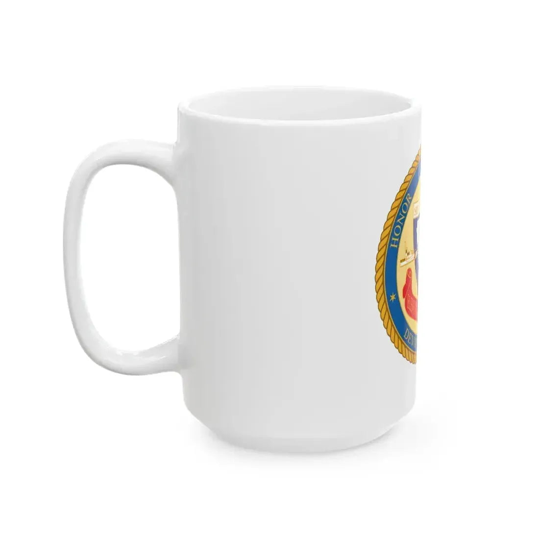 ELEVENTH COAST GUARD DISTRICT (U.S. Coast Guard) White Coffee Mug - Go Mug Yourself