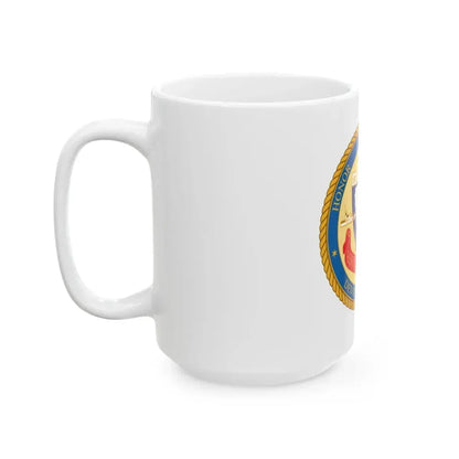 ELEVENTH COAST GUARD DISTRICT (U.S. Coast Guard) White Coffee Mug - Go Mug Yourself