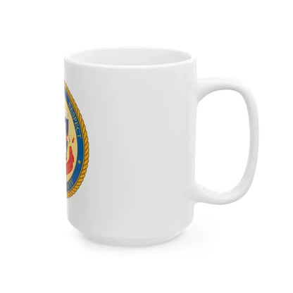 ELEVENTH COAST GUARD DISTRICT (U.S. Coast Guard) White Coffee Mug - Go Mug Yourself