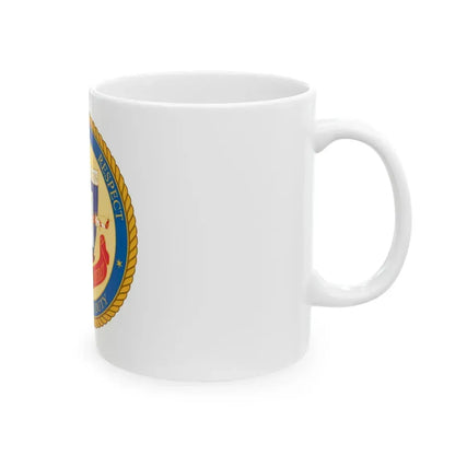 ELEVENTH COAST GUARD DISTRICT (U.S. Coast Guard) White Coffee Mug - Go Mug Yourself