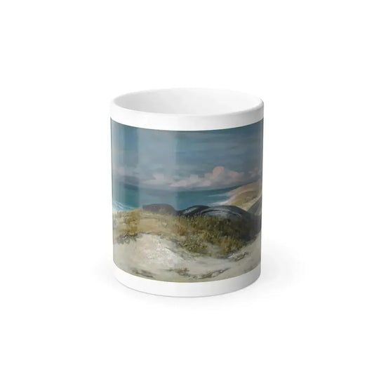 Elihu Vedder (1836-1923) Lair of the Sea Serpent - 1899 - Color Changing Mug 11oz 11oz - Go Mug Yourself