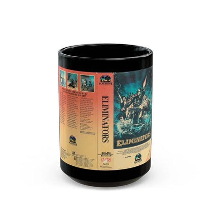 ELIMINATORS (VHS COVER) - Black Coffee Mug-15oz-Go Mug Yourself