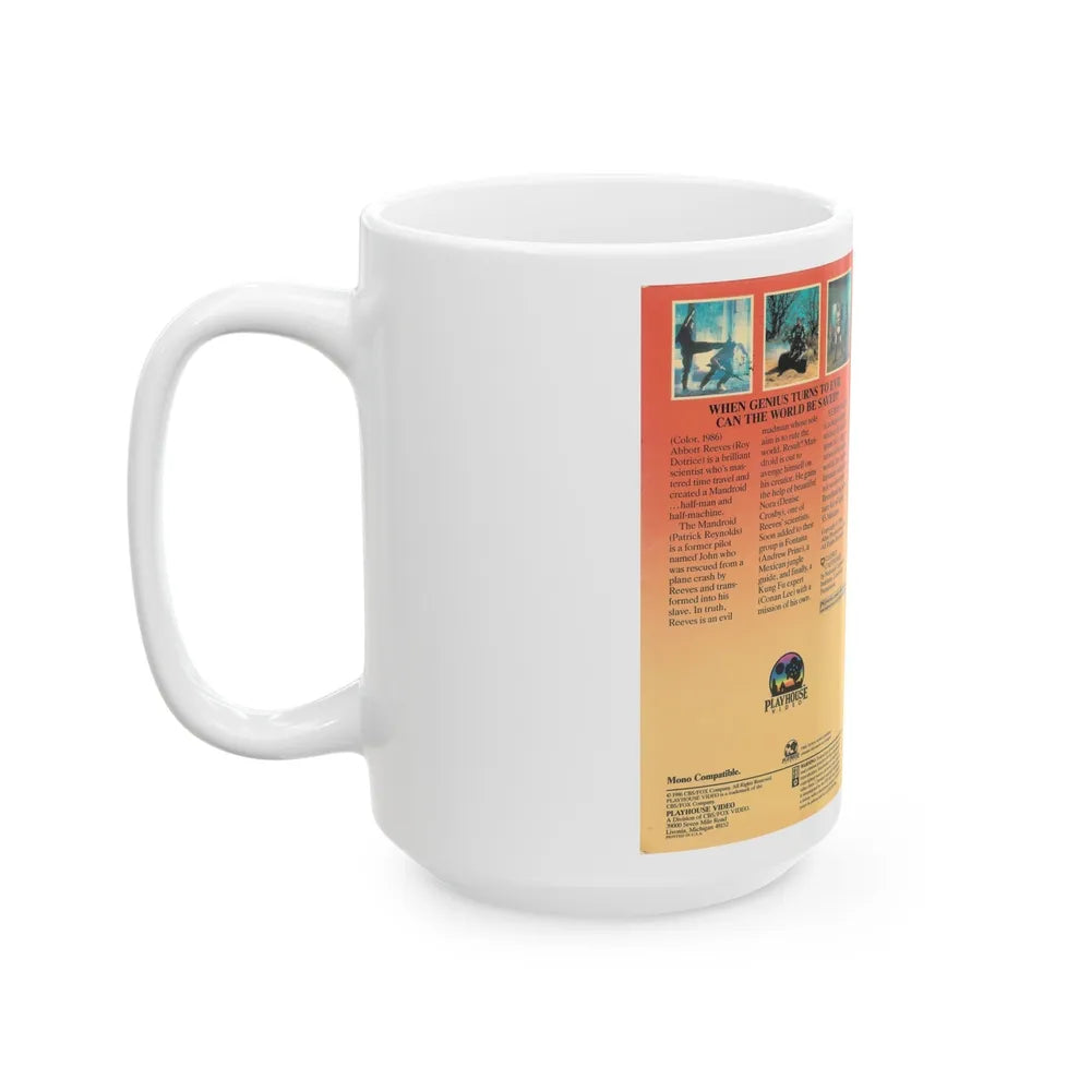 ELIMINATORS (VHS COVER) - White Coffee Mug-Go Mug Yourself