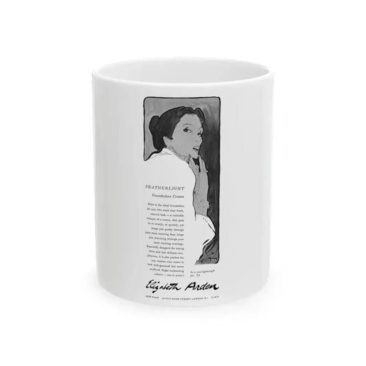 Elizabeth Arden, advertisement - White Coffee Mug 11oz - Go Mug Yourself