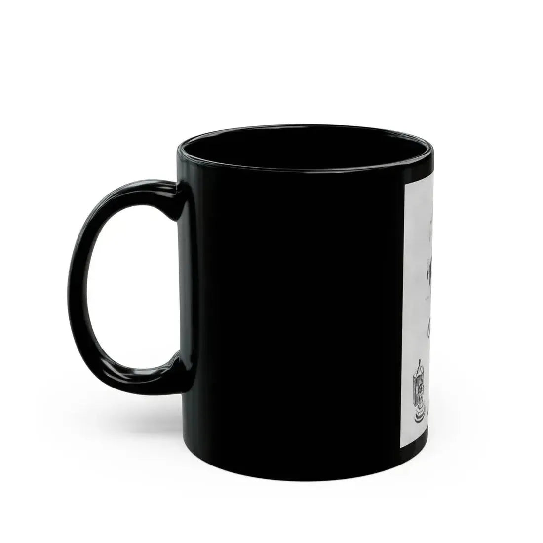 Elizabeth Arden advt, On dit..., 1947 - Black Coffee Mug - Go Mug Yourself