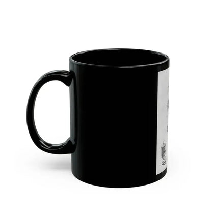 Elizabeth Arden advt, On dit..., 1947 - Black Coffee Mug - Go Mug Yourself