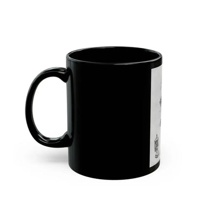 Elizabeth Arden advt, On dit..., 1947 - Black Coffee Mug - Go Mug Yourself