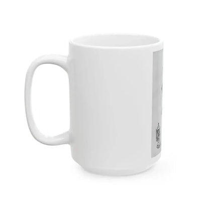 Elizabeth Arden advt, On dit..., 1947 - White Coffee Mug - Go Mug Yourself