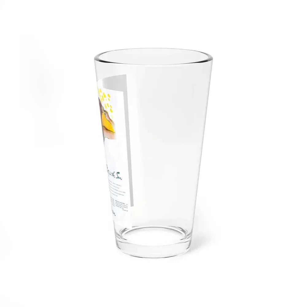 Elizabeth Arden advt, Stay Pretty in the Sun, 1947 - Pint Glass 16oz - Go Mug Yourself