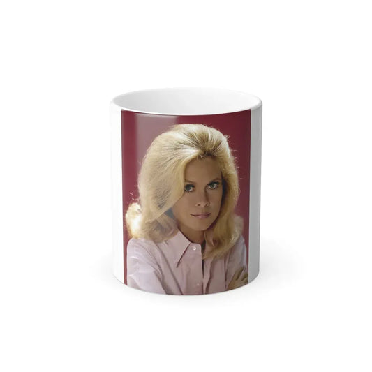 Elizabeth Montgomery #101 (Vintage Female Icon) Color Changing Coffee Mug 11oz - Go Mug Yourself