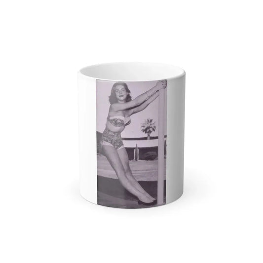 Elizabeth Montgomery #106 (Vintage Female Icon) Color Changing Coffee Mug 11oz - Go Mug Yourself