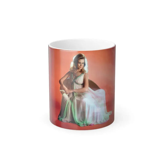Elizabeth Montgomery #107 (Vintage Female Icon) Color Changing Coffee Mug 11oz - Go Mug Yourself