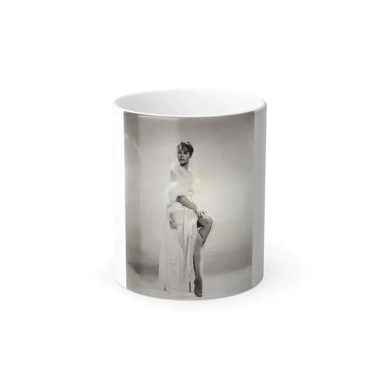 Elizabeth Montgomery #74 (Vintage Female Icon) Color Changing Coffee Mug 11oz - Go Mug Yourself