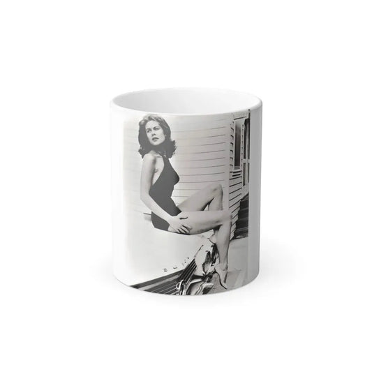 Elizabeth Montgomery #75 (Vintage Female Icon) Color Changing Coffee Mug 11oz - Go Mug Yourself